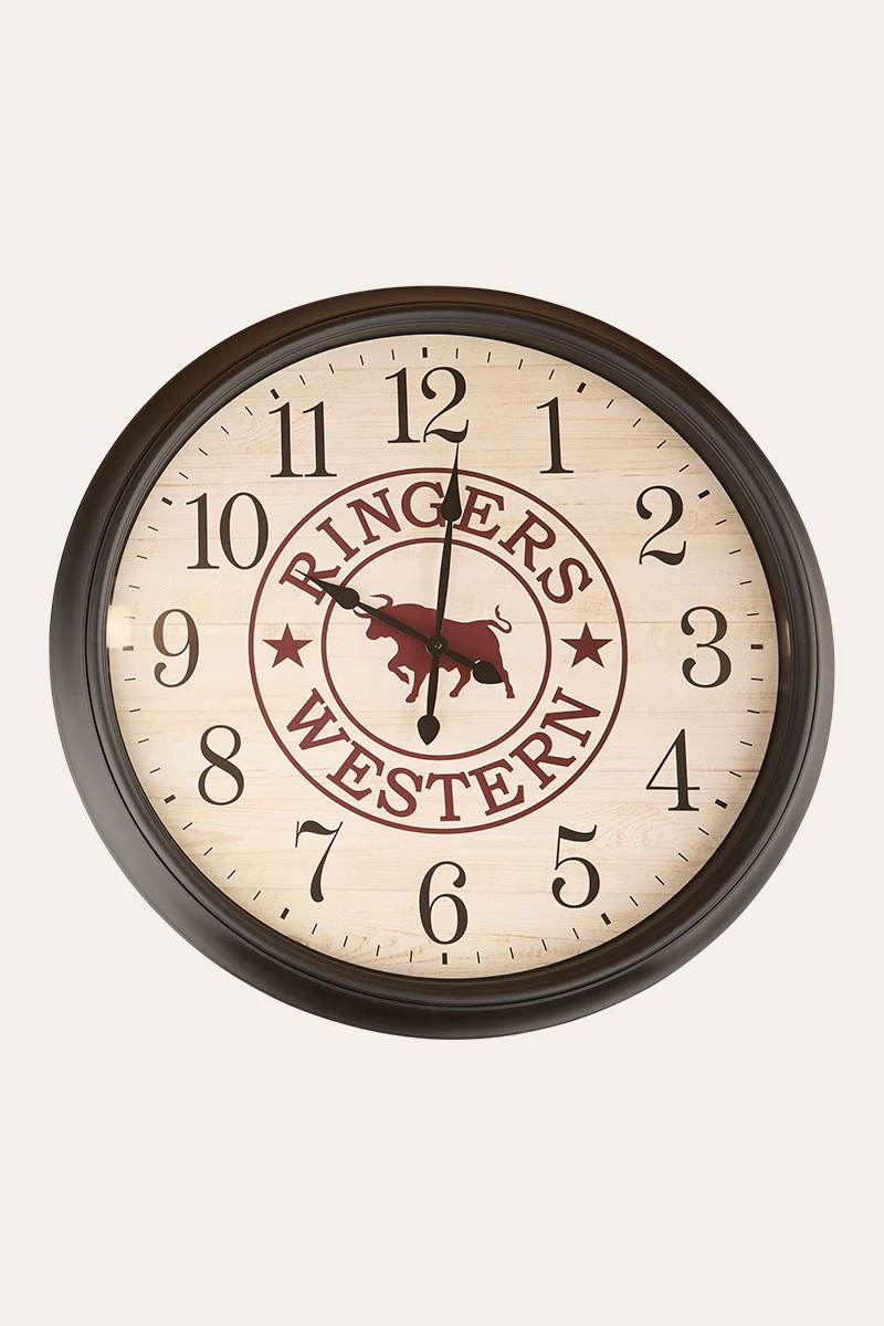 On Time Is Late 30" Wall Clock