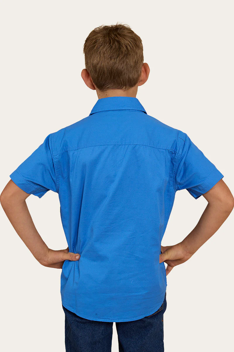 Ord River Kids Half Button Short Sleeve Workshirt - Image 12