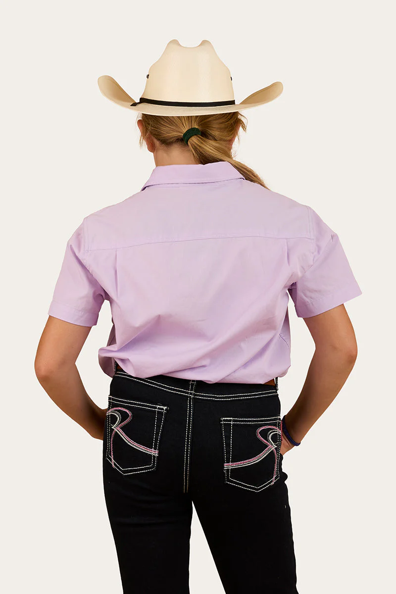 Ord River Kids Half Button Short Sleeve Workshirt - Image 18