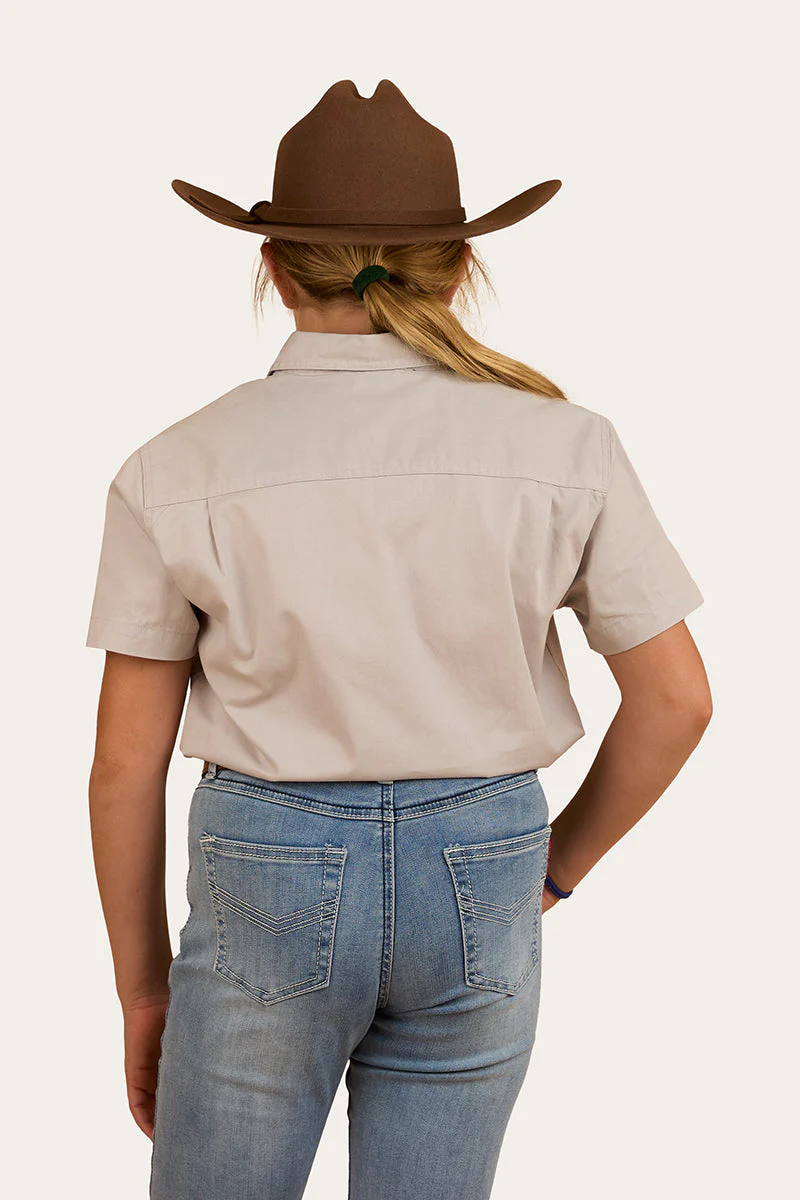 Ord River Kids Half Button Short Sleeve Workshirt - Image 6