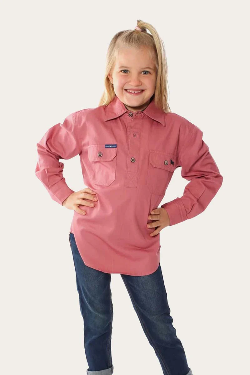 Ord River Kids Half Button Work Shirt - Image 21