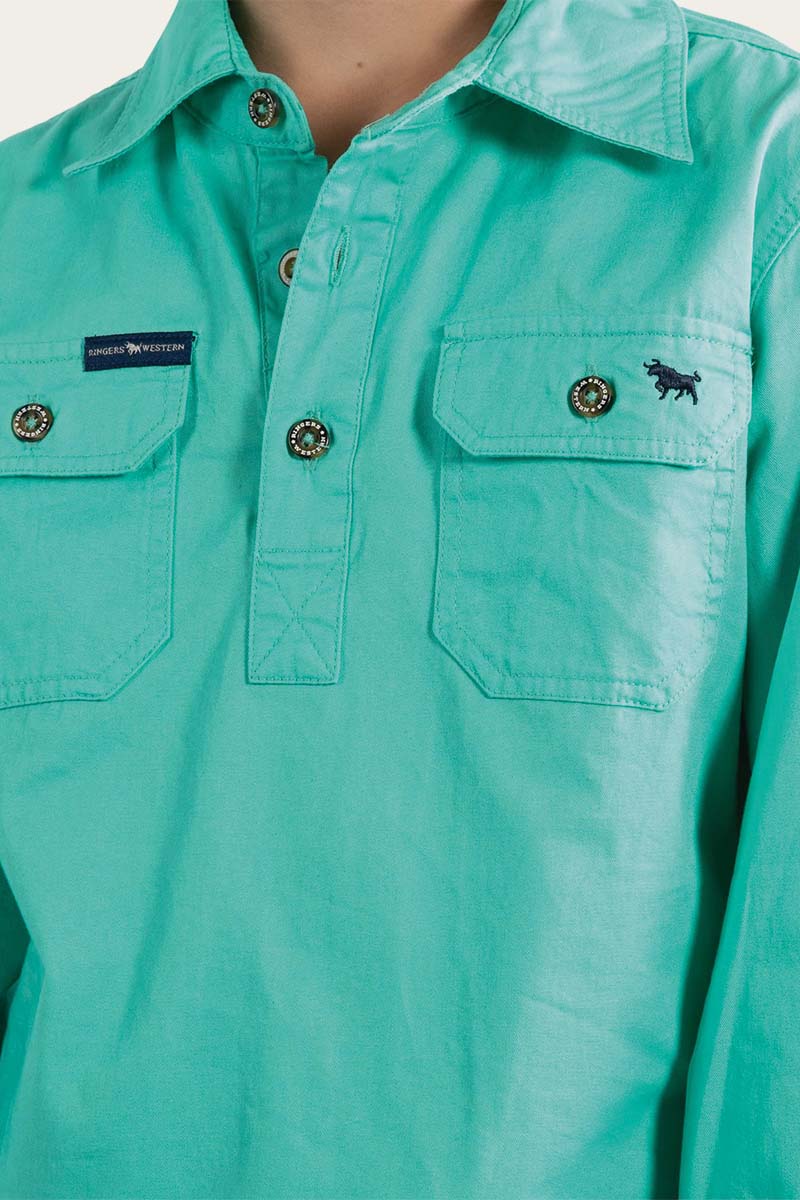 Ord River Kids Half Button Work Shirt - Image 36