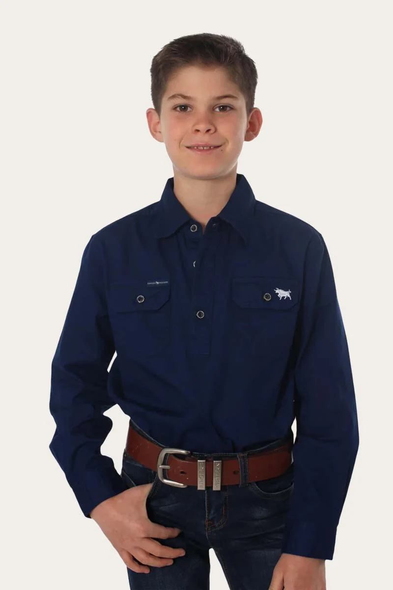 Ord River Kids Half Button Work Shirt - Image 37