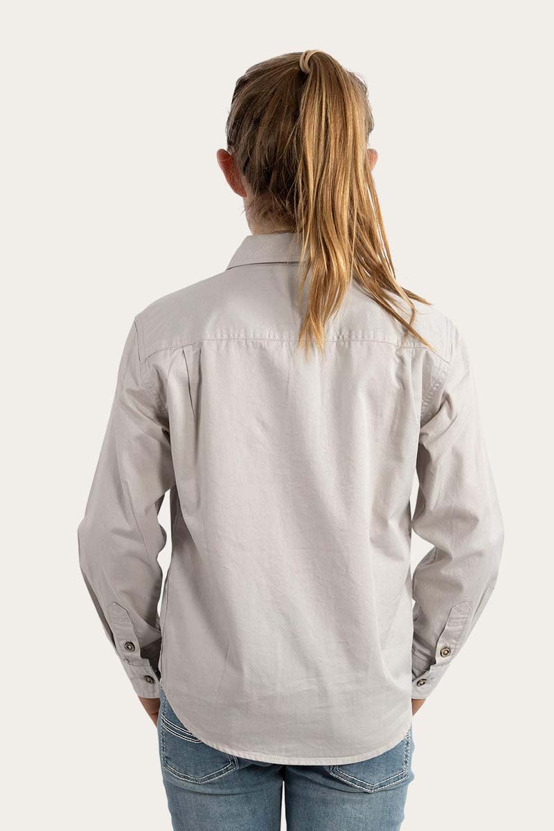 Ord River Kids Half Button Work Shirt - Image 4