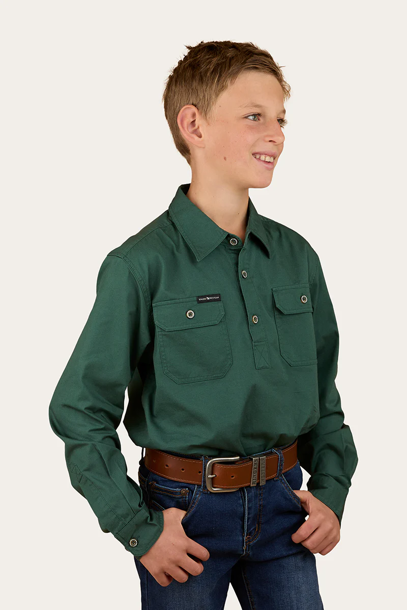 Ord River Kids Half Button Work Shirt - Image 42
