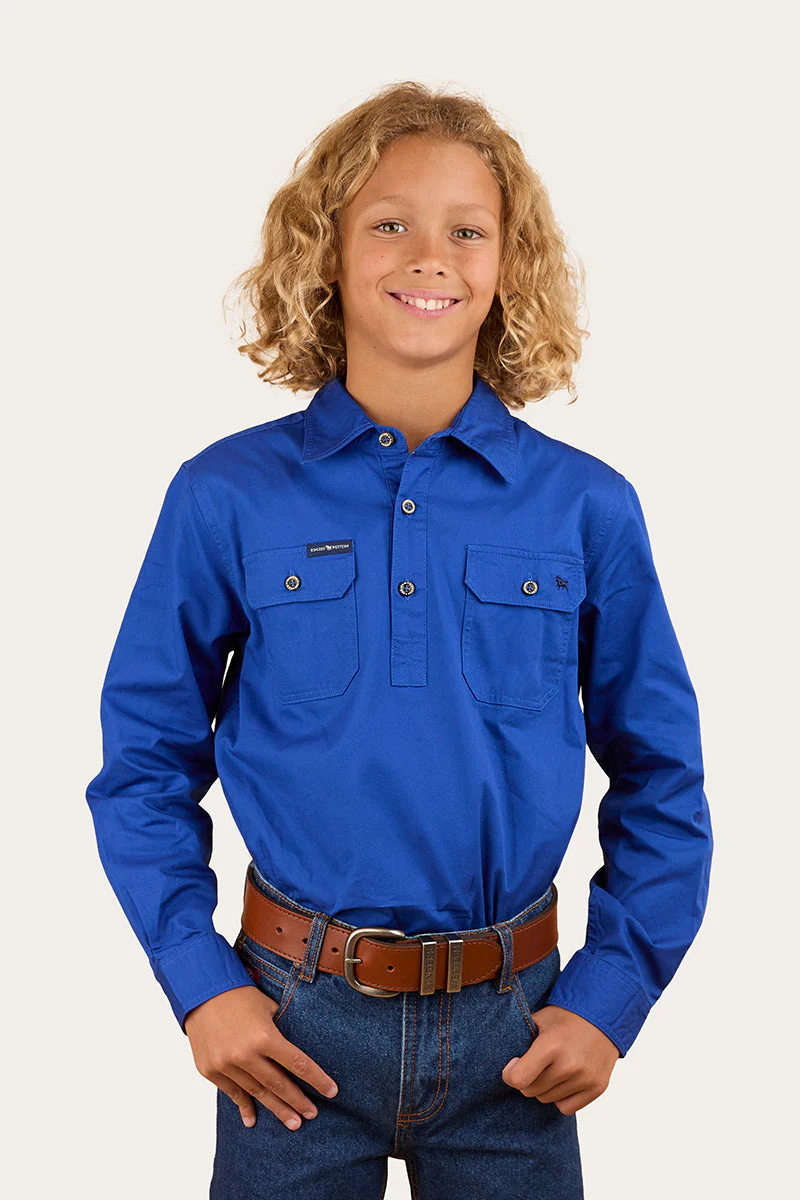 Ord River Kids Half Button Work Shirt - Image 47