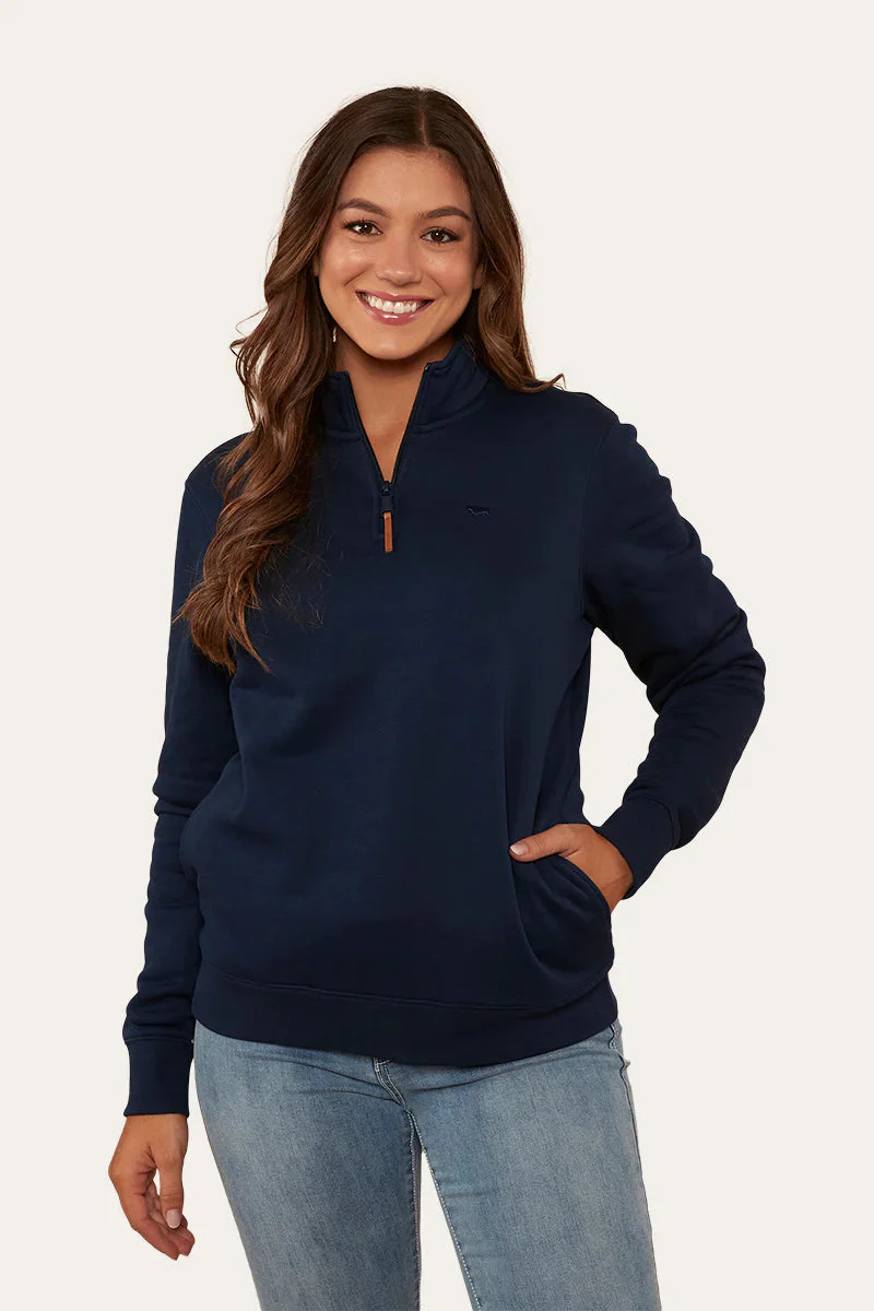 Peninsula Womens 1/4 Zip Crew - Image 8