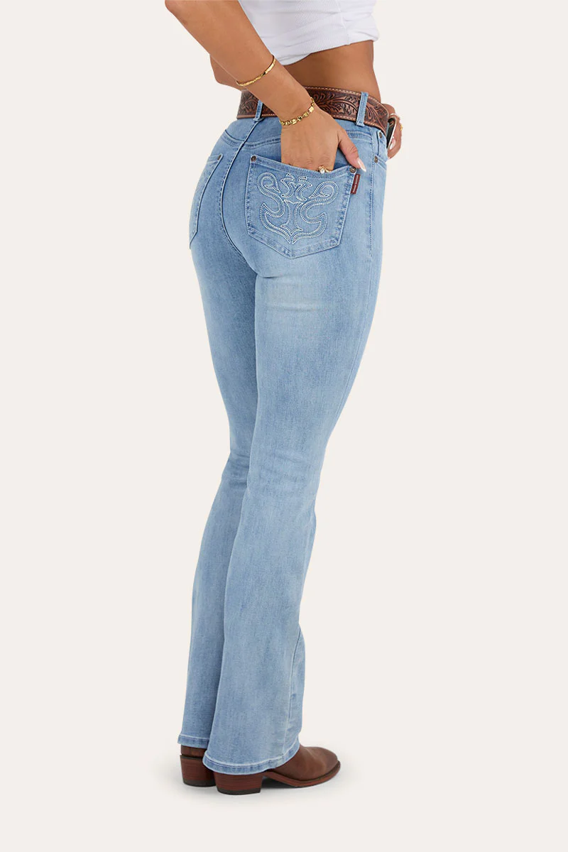 Penny Rodeo Womens High Rise Bootleg Jean - Image 10