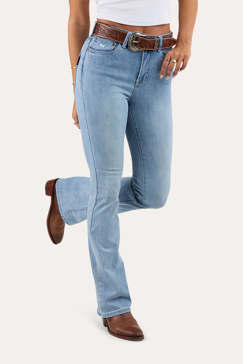 Penny Rodeo Womens High Rise Bootleg Jean - Image 14