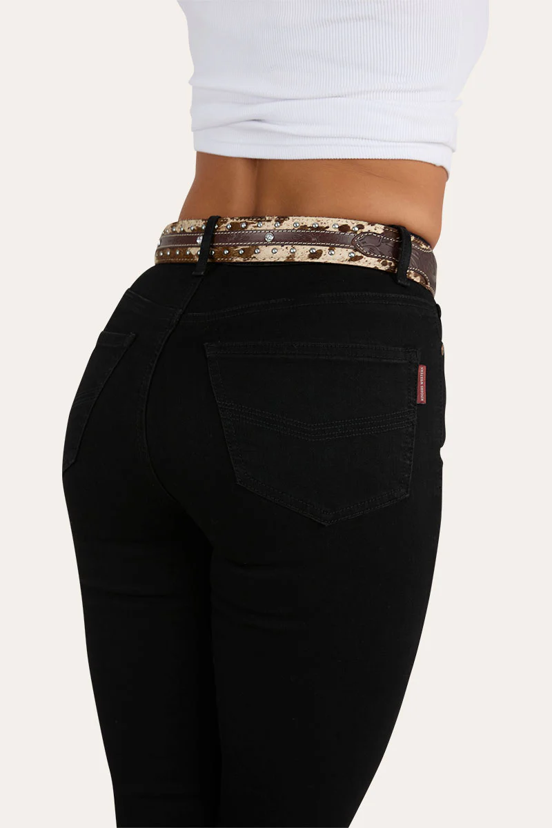 Penny Womens High Rise Bootleg Jean - Image 3