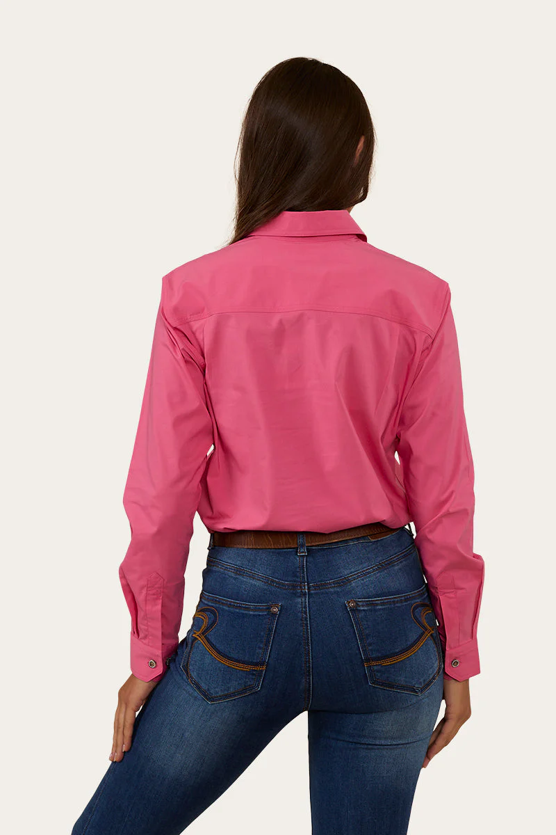 Pentecost River Womens Half Button Coolmax Work Shirt - Image 13