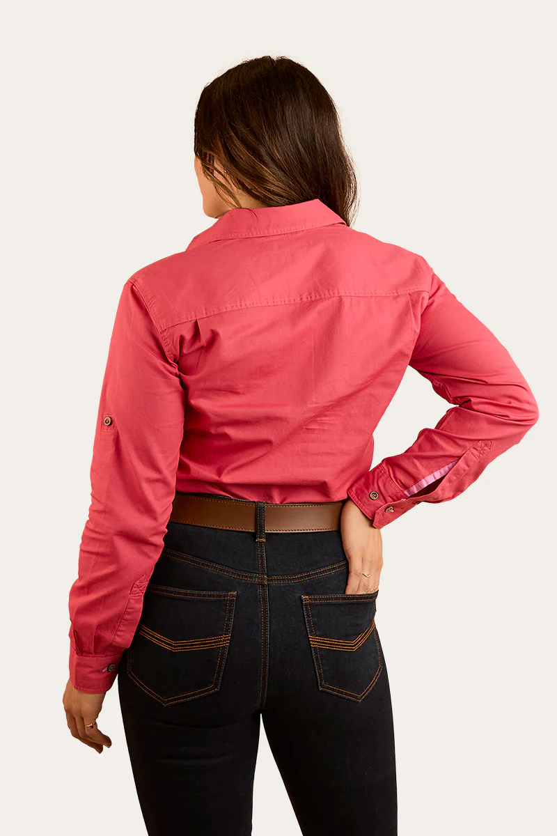 Pentecost River Womens Half Button Work Shirt - Image 45
