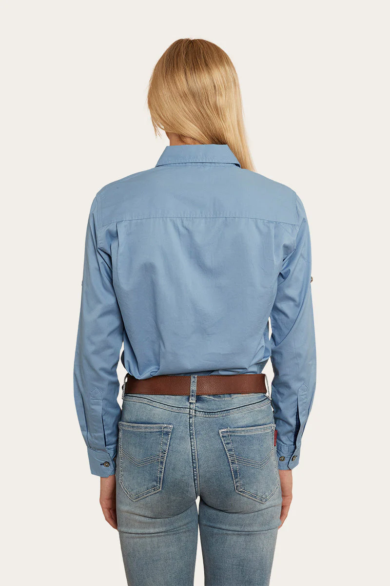 Pentecost River Womens Half Button Work Shirt - Image 48