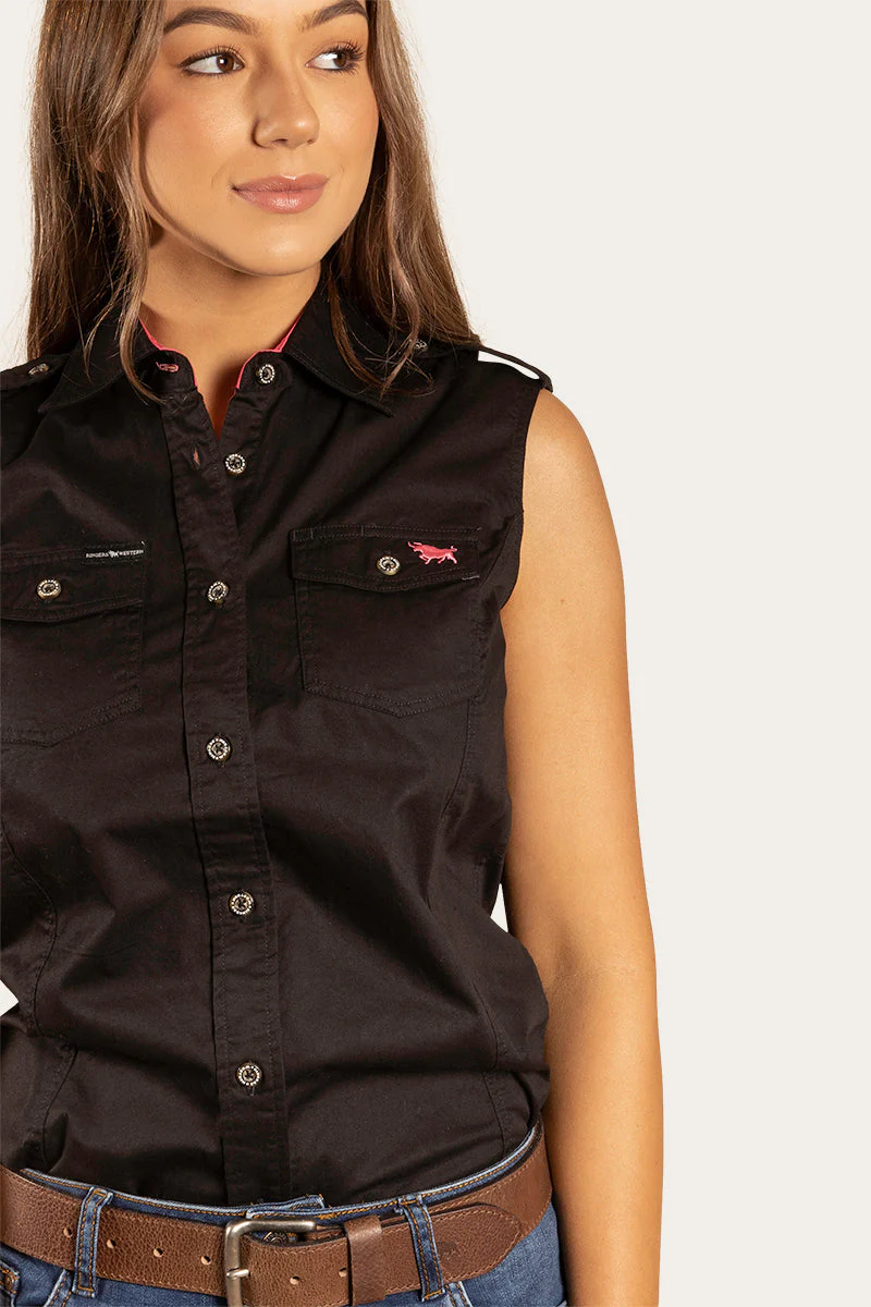 Pentecost River Womens Sleeveless Work Shirt - Image 9