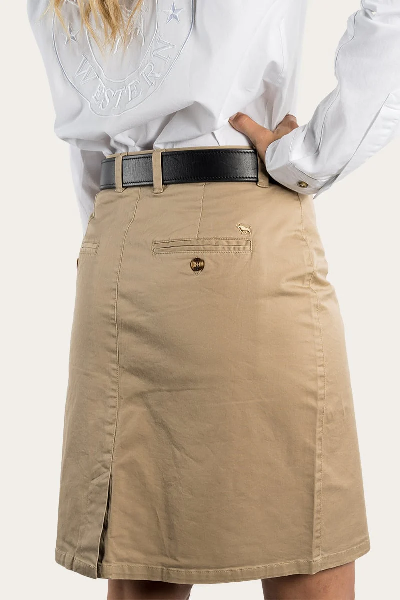 Pippa Womens Chino Skirt - Image 4