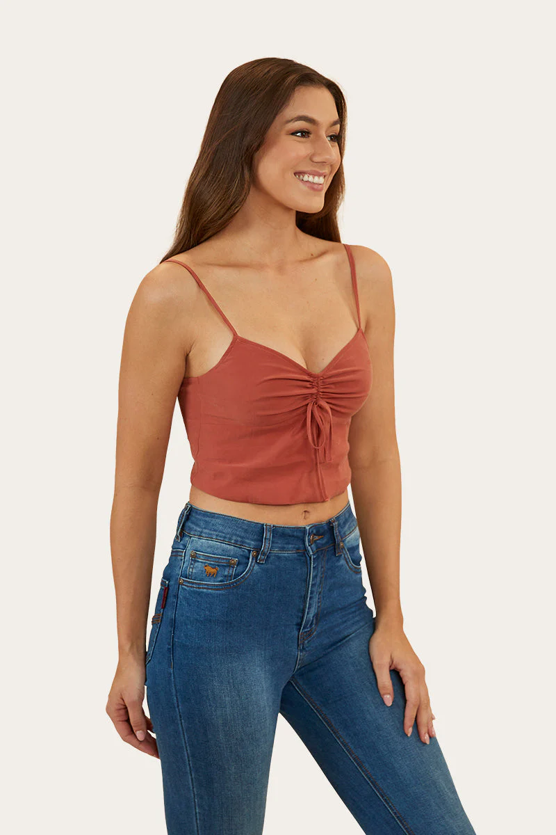 Posie Womens Cami Top - Cedar - Image 5