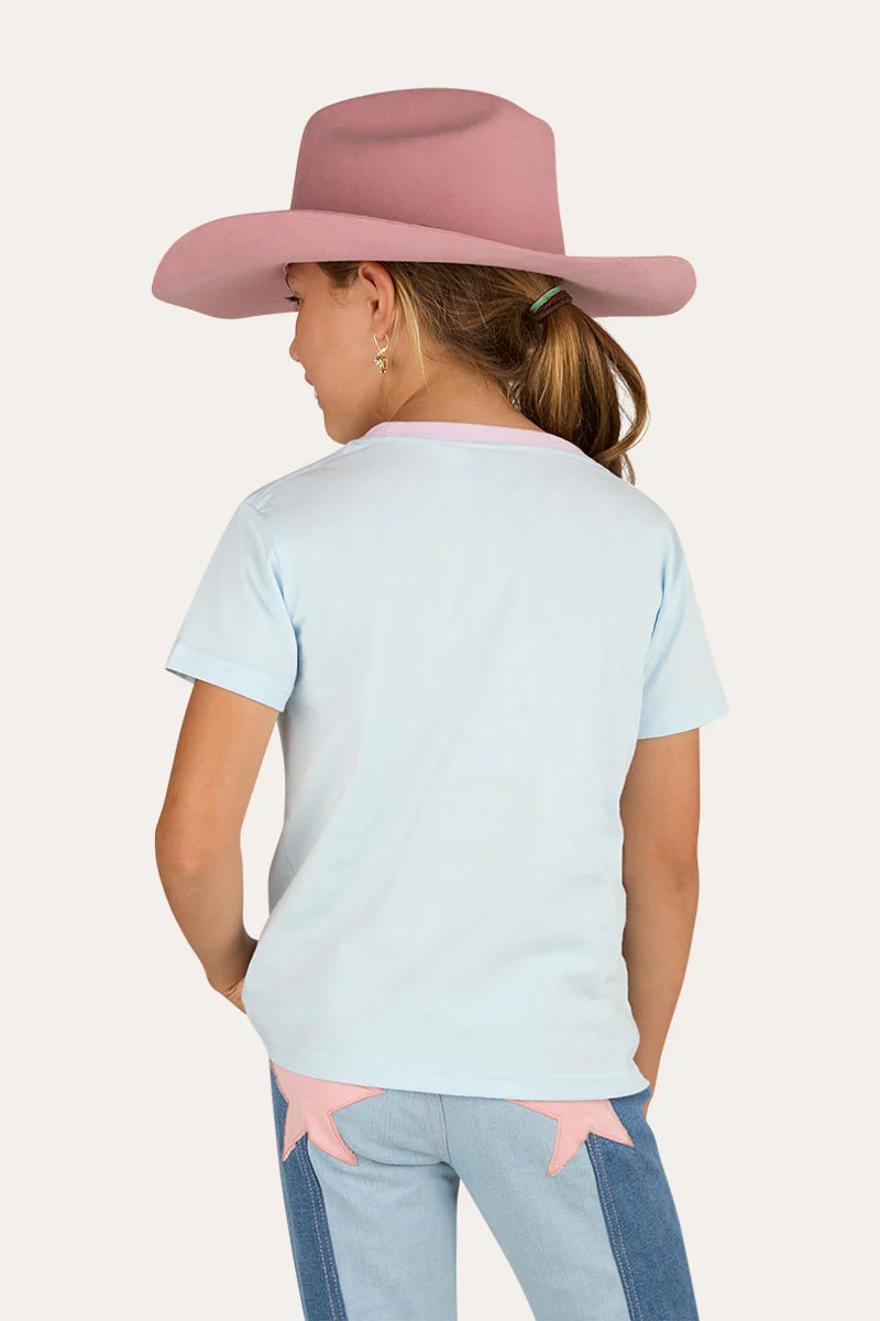 Raised On Country Music Girls Classic Fit T-Shirt - Image 3