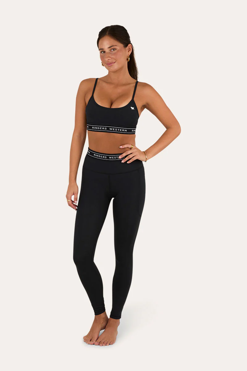 Ringers Active Womens Logo Elastic Pocket Legging - Image 4