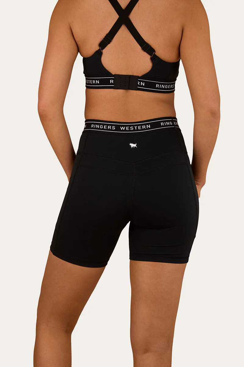 Ringers Active Womens Logo Elastic Pocket Short - Image 5