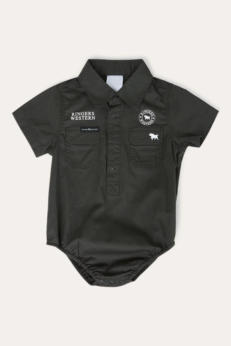 Ringers Babies SS Work Shirt Romper - Image 10