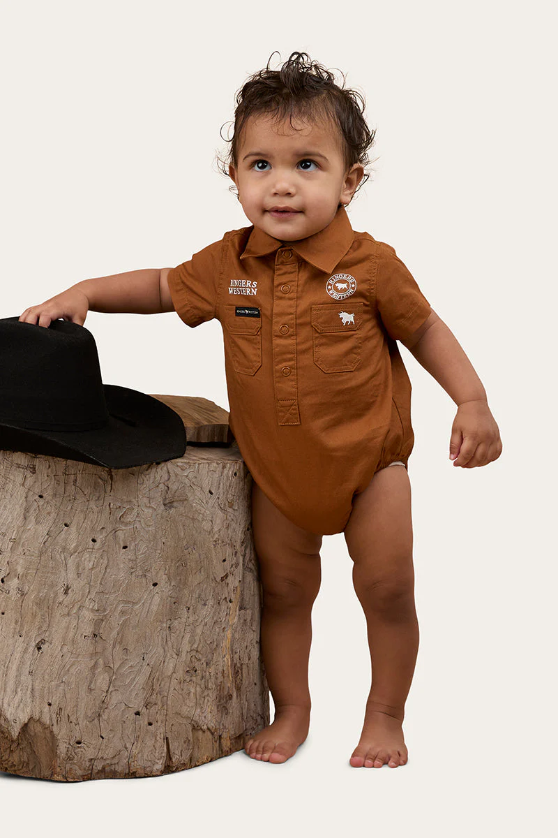 Ringers Babies SS Work Shirt Romper - Image 26