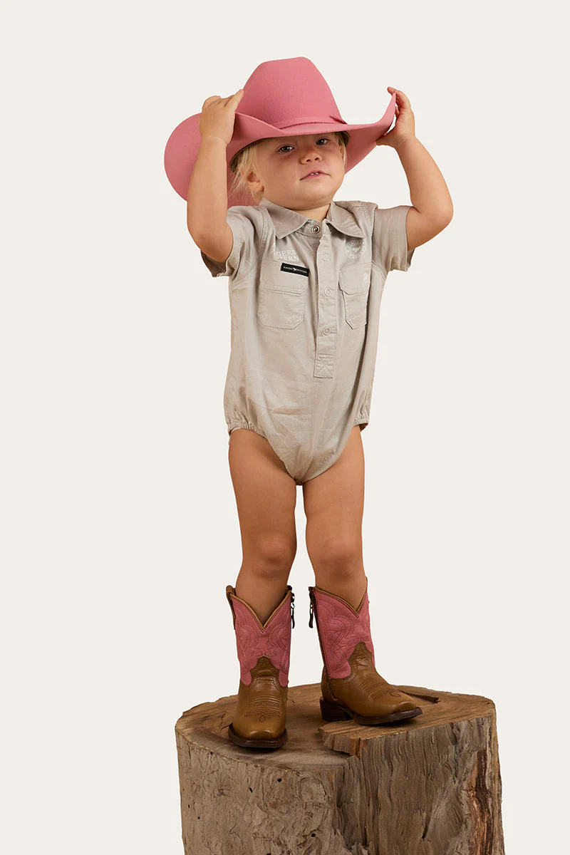 Ringers Babies SS Work Shirt Romper - Image 6