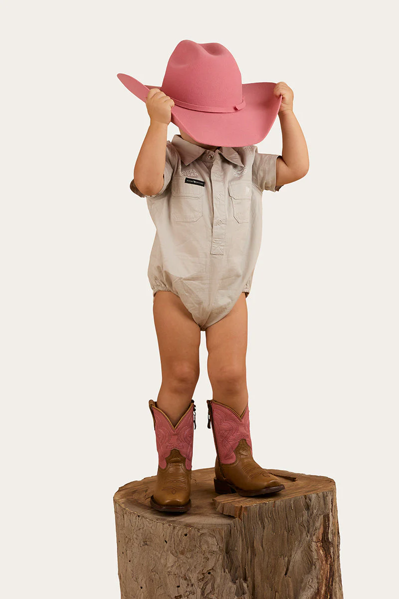 Ringers Babies SS Work Shirt Romper - Image 7