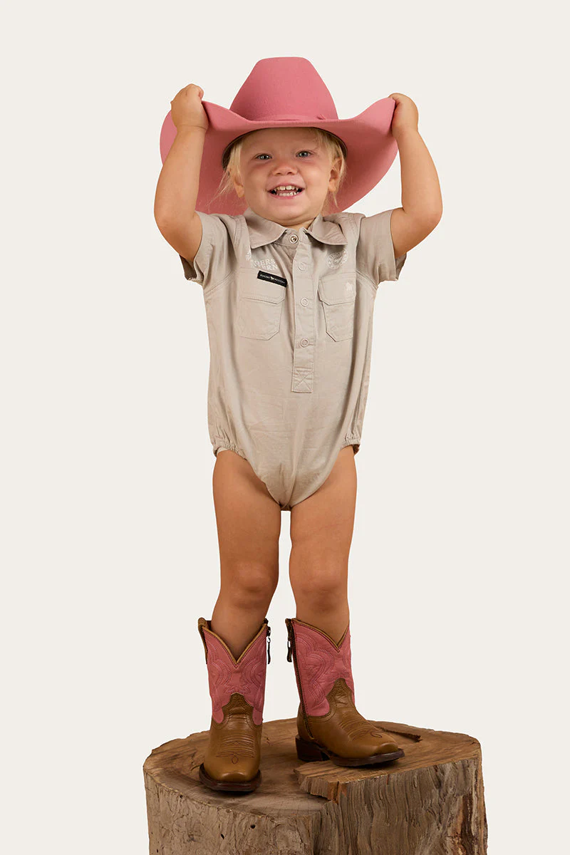 Ringers Babies SS Work Shirt Romper - Image 8
