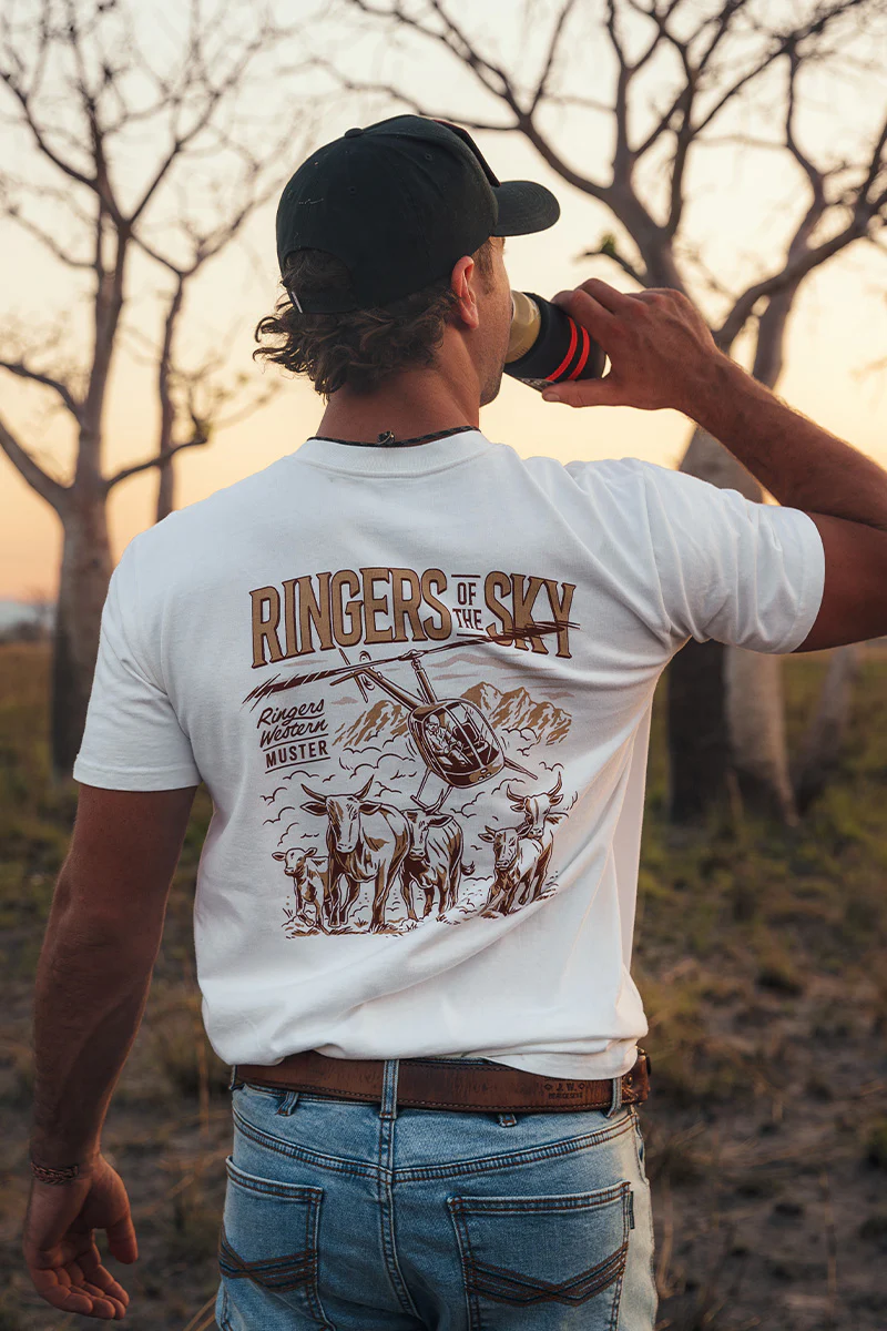 Ringers Of The Sky Mens Stock Fit T-Shirt - Image 4