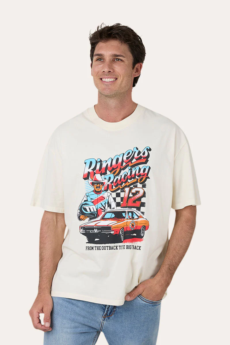 Ringers Racing Unisex Box Fit T-Shirt - Image 2