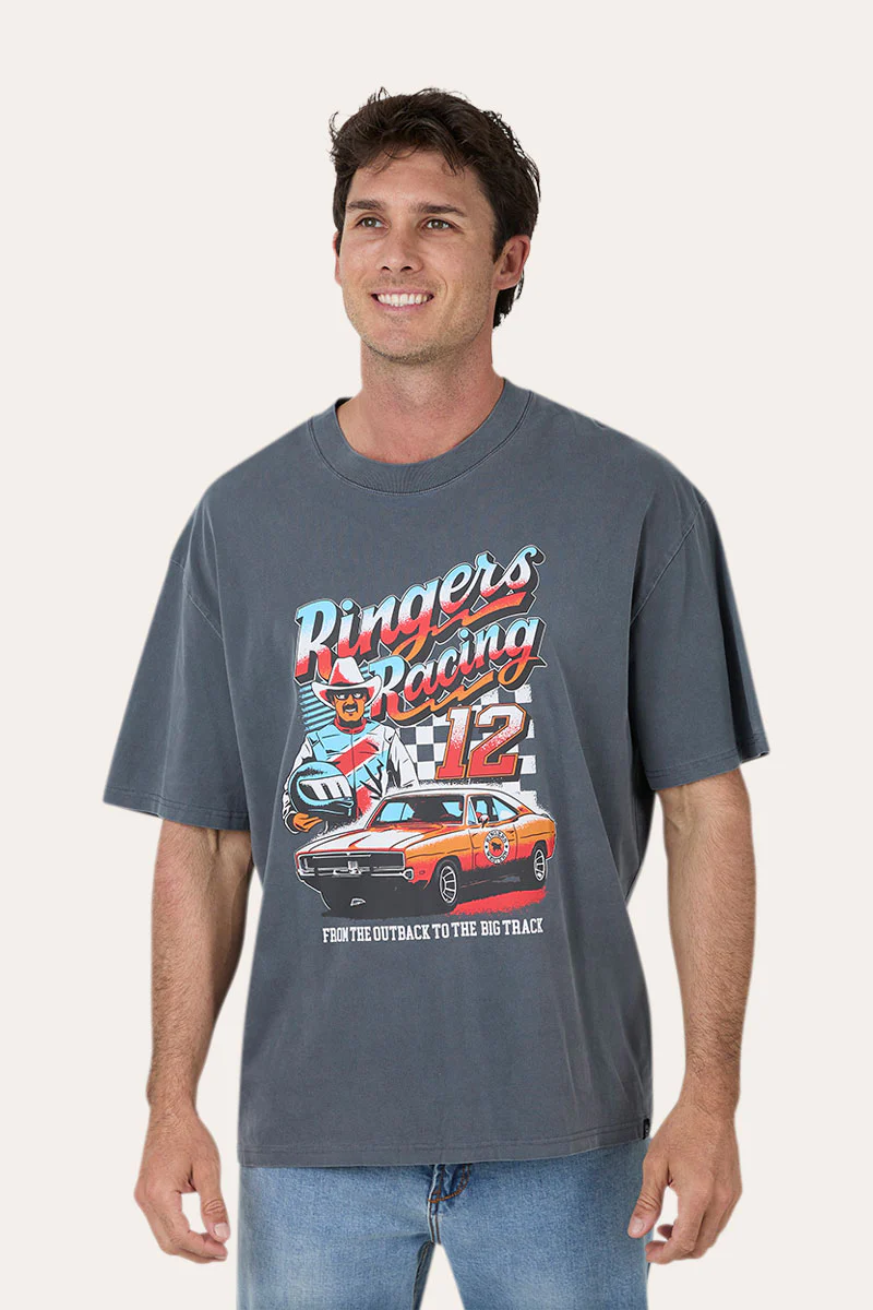 Ringers Racing Unisex Box Fit T-Shirt - Image 4