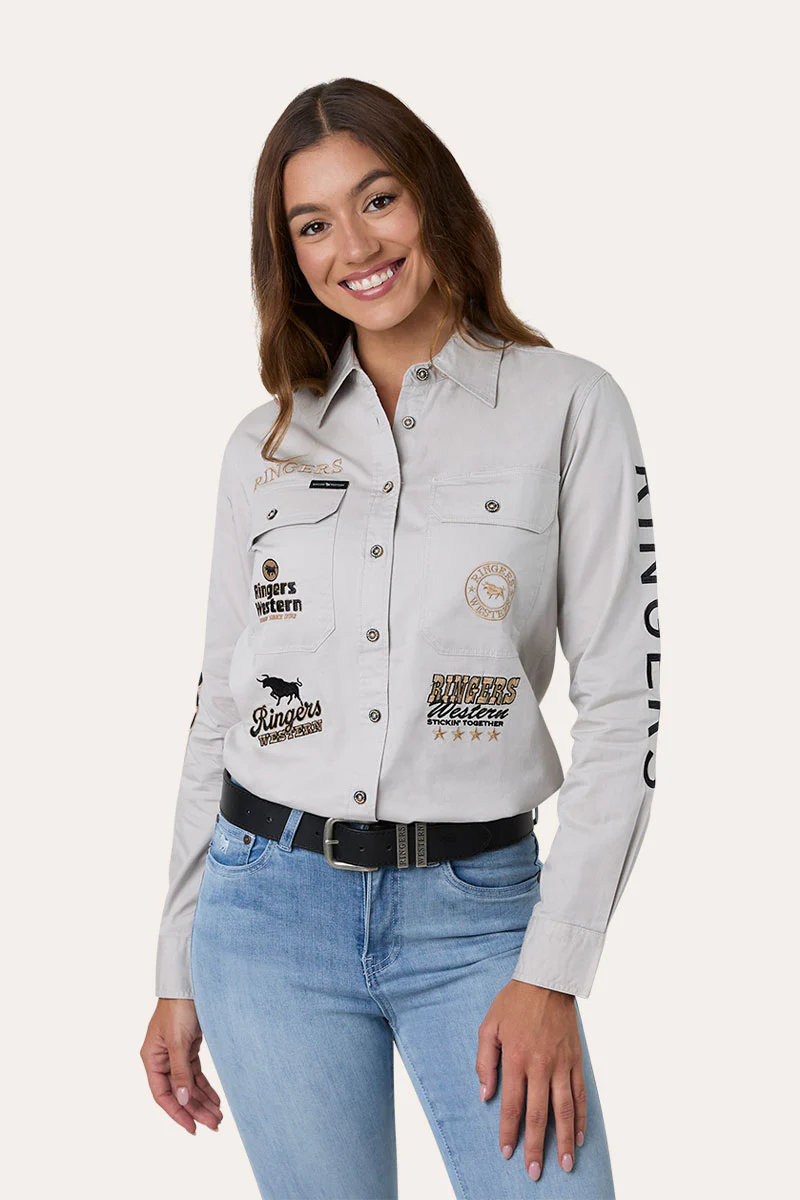 Rodeo Spirit Womens Full Button Workshirt