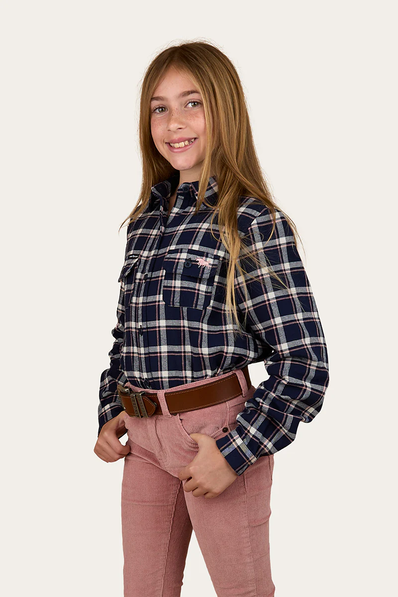 Rory Kids Flannel Shirt - Image 7