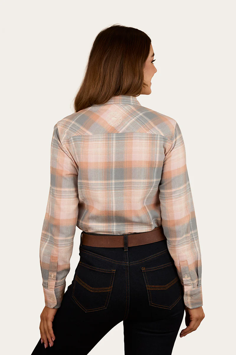 Rubyvale Womens Full Button Flannel - Image 2