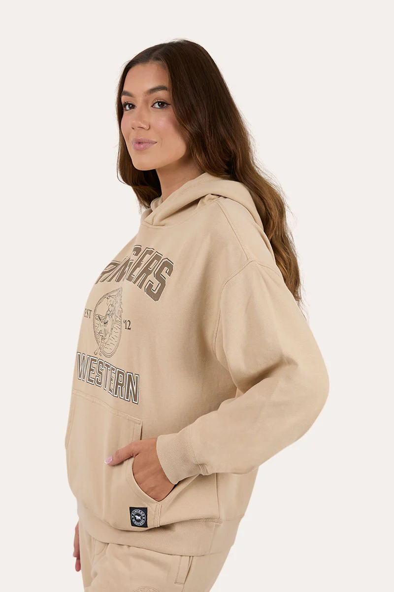 RW College Womens Oversized Pullover Hoodie - Image 3