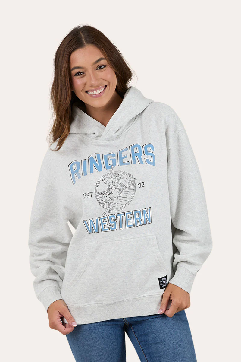 RW College Womens Oversized Pullover Hoodie - Image 5