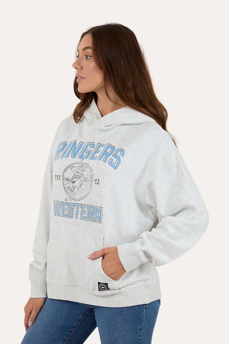 RW College Womens Oversized Pullover Hoodie - Image 8