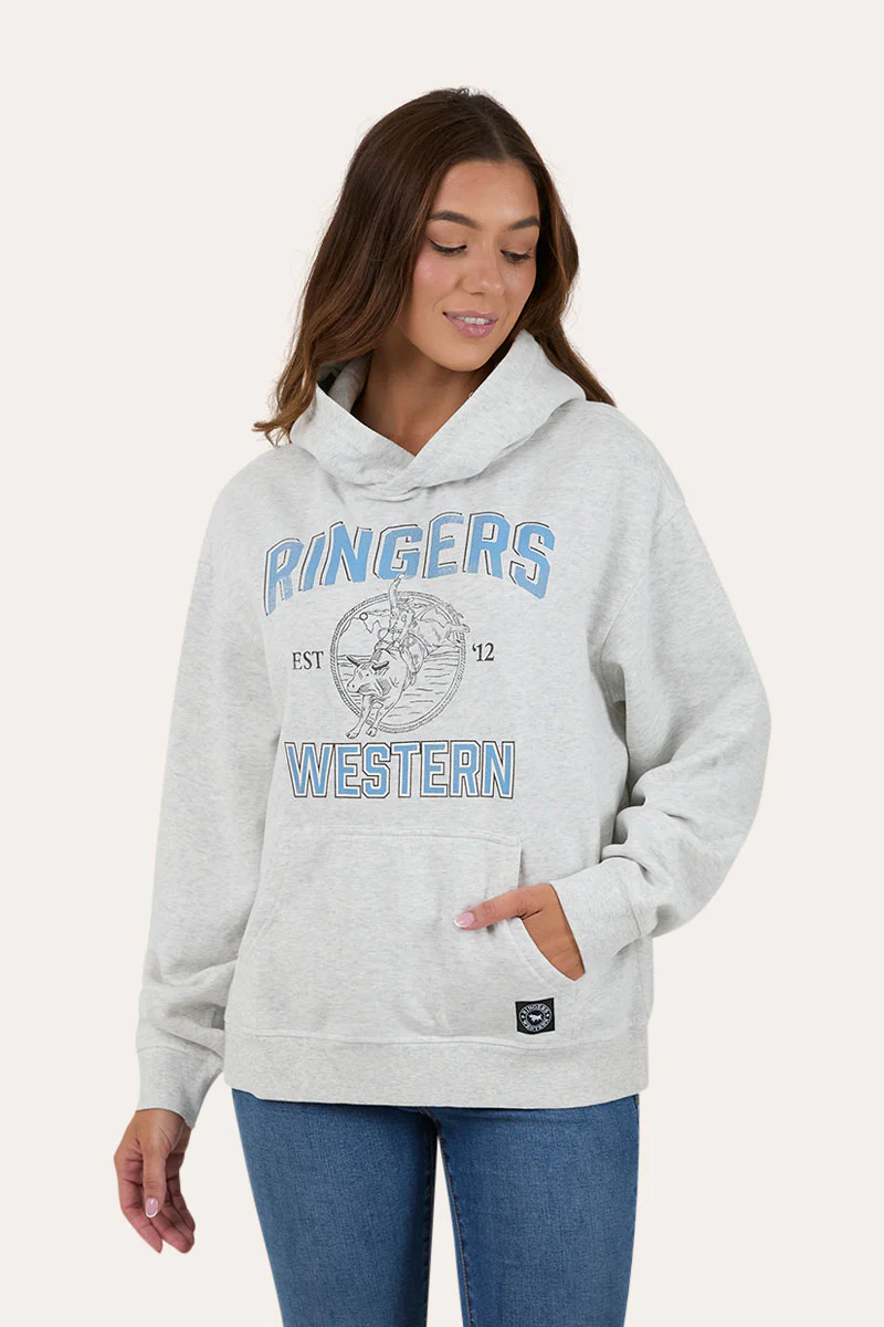RW College Womens Oversized Pullover Hoodie - Image 9