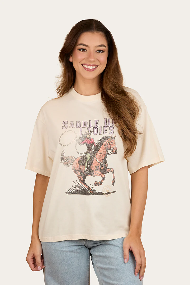 Saddle Up Womens Oversized T-Shirt