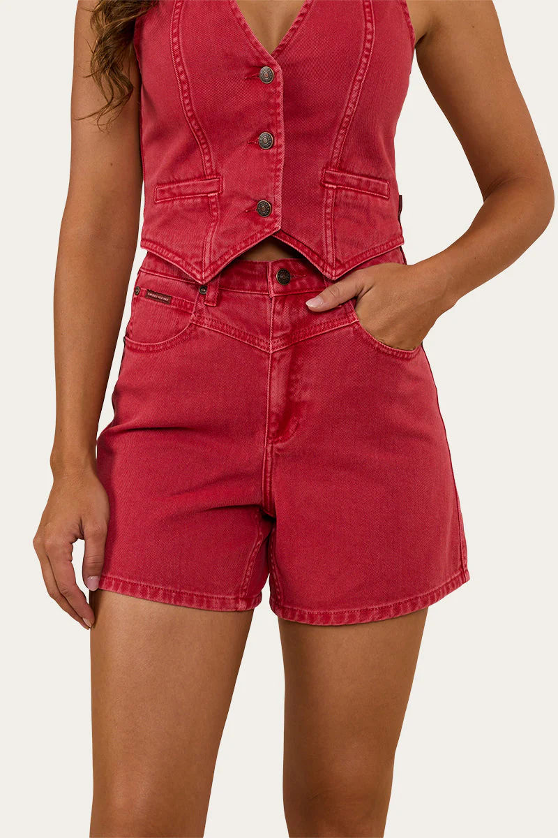 Saige Womens Denim Short - Image 15