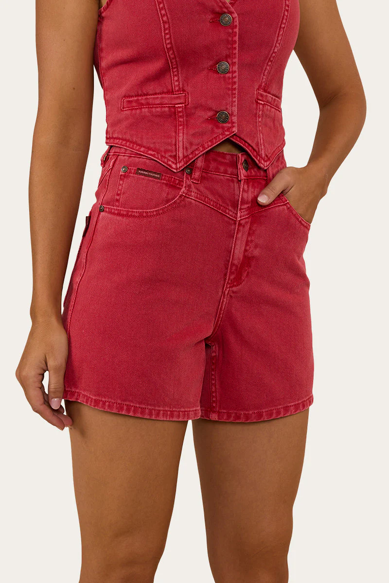 Saige Womens Denim Short - Image 17