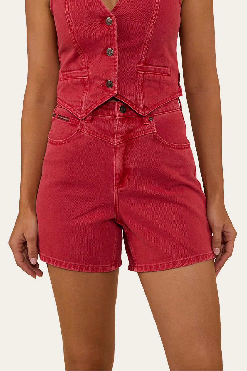 Saige Womens Denim Short - Image 18