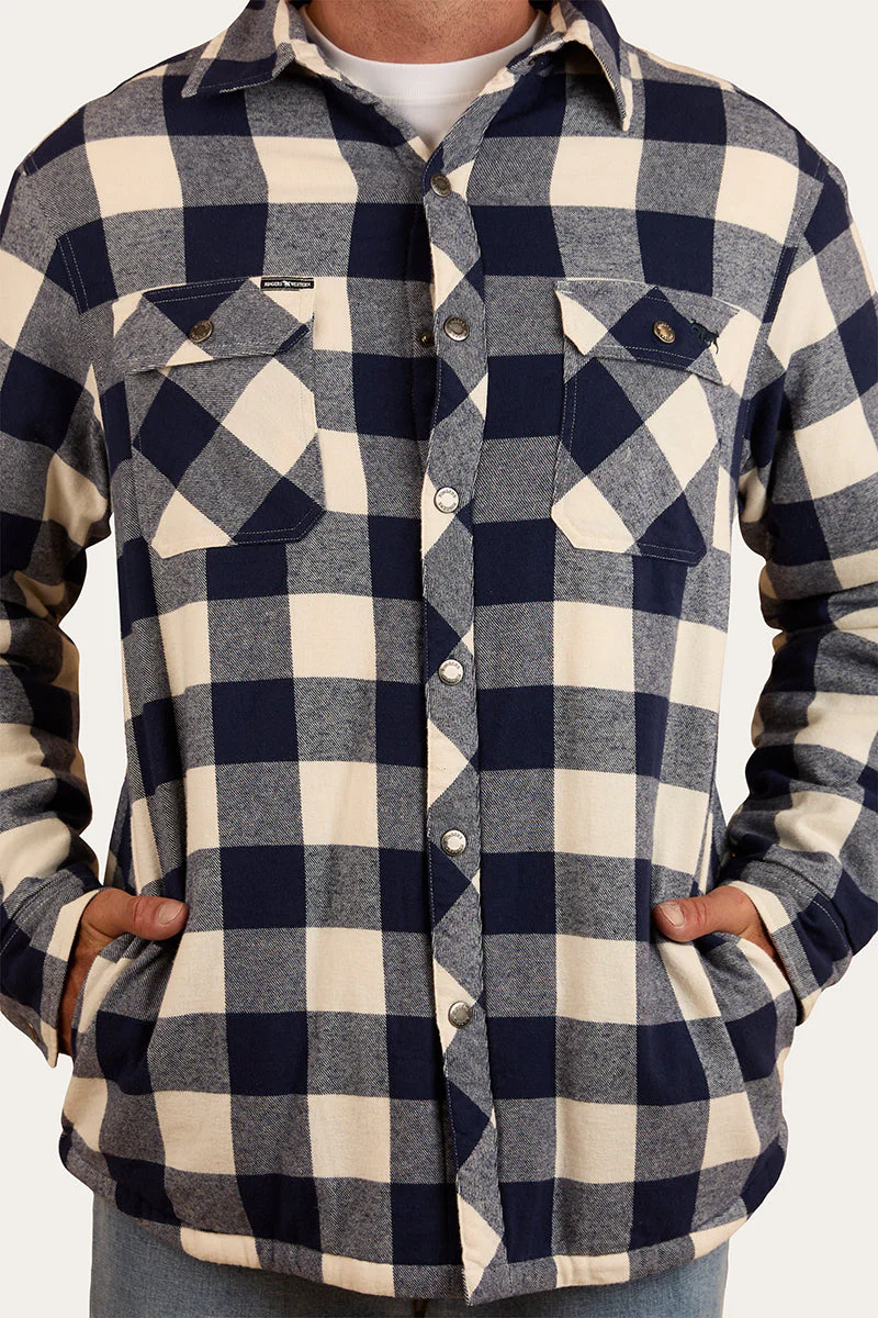 Sawyer Mens Sherpa Flannel - Image 11