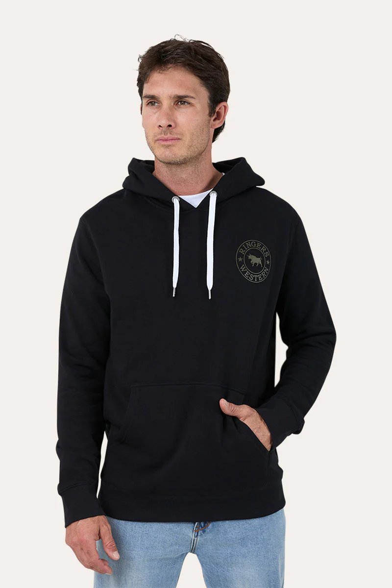 Signature Bull Mens Pullover Hoodie - Image 4