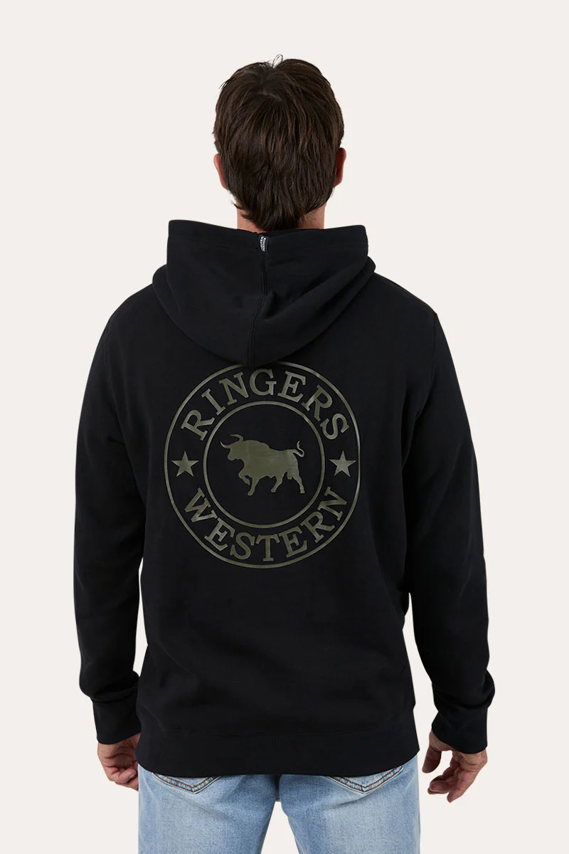Signature Bull Mens Pullover Hoodie - Image 5