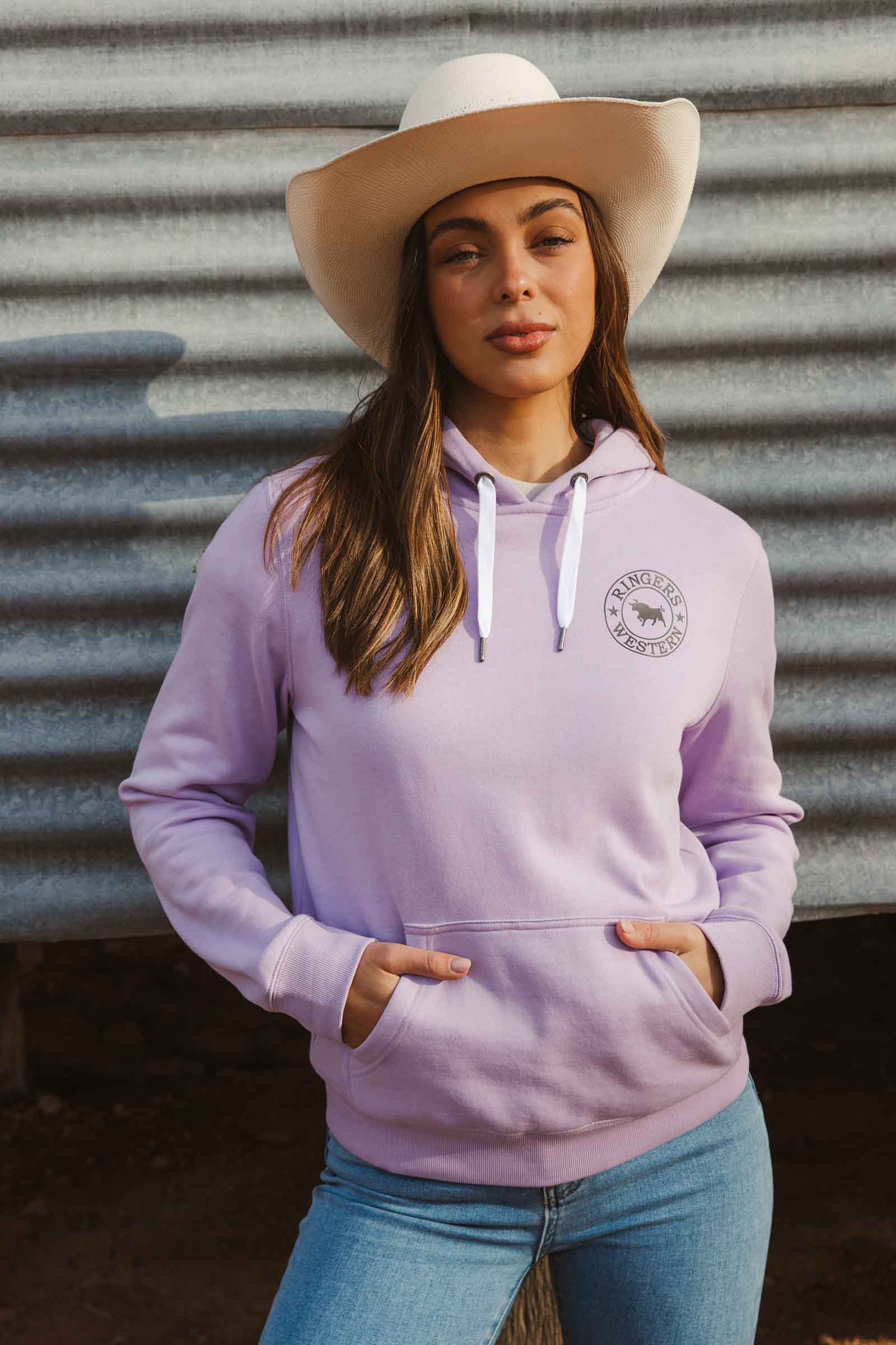 Signature Bull Womens Pullover Hoodie - Image 27