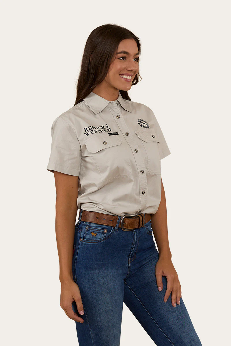 Signature Jillaroo Womens Full Button SS Work Shirt - Image 5