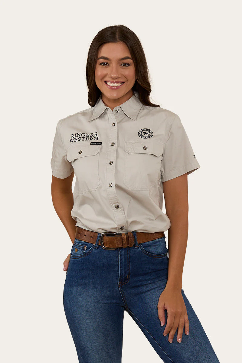 Signature Jillaroo Womens Full Button SS Work Shirt - Image 6