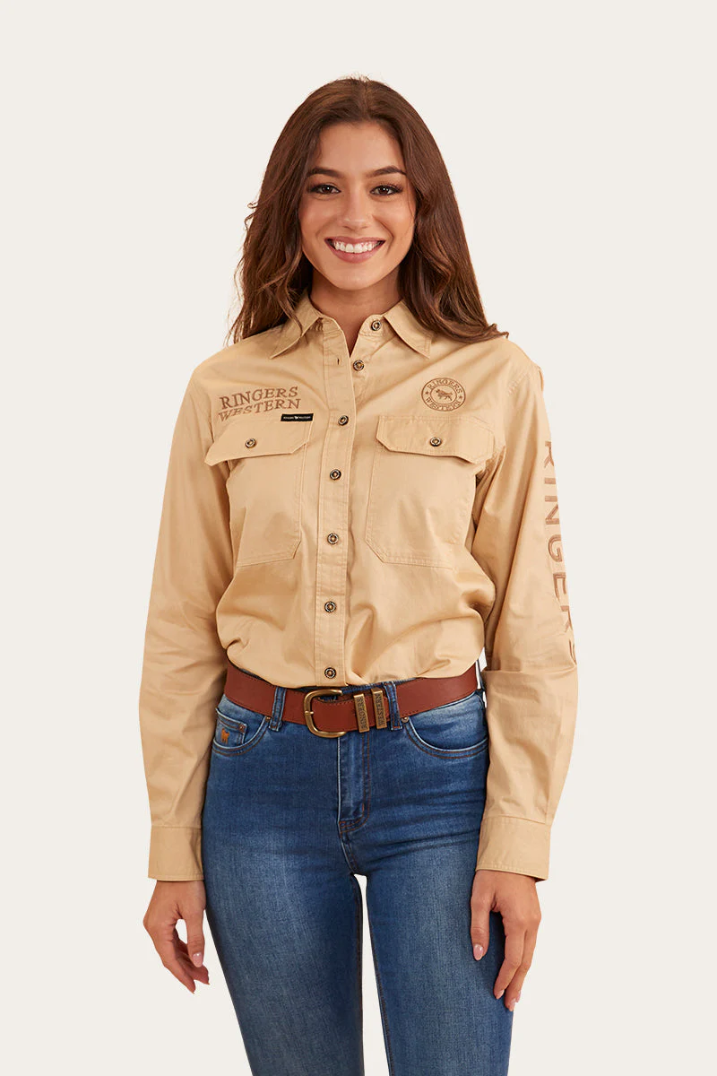 Signature Jillaroo Womens Full Button Work Shirt - Image 35