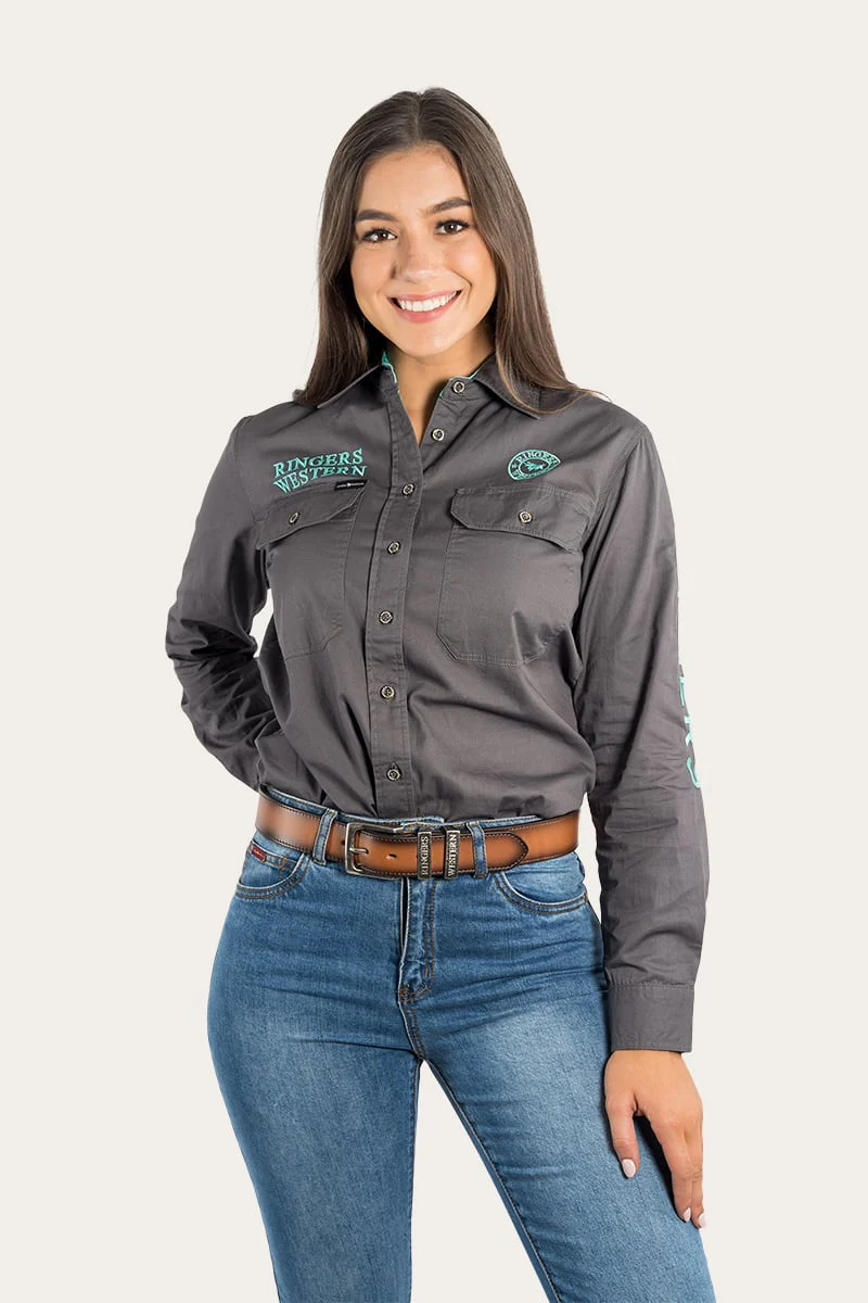 Signature Jillaroo Womens Full Button Work Shirt - Image 48